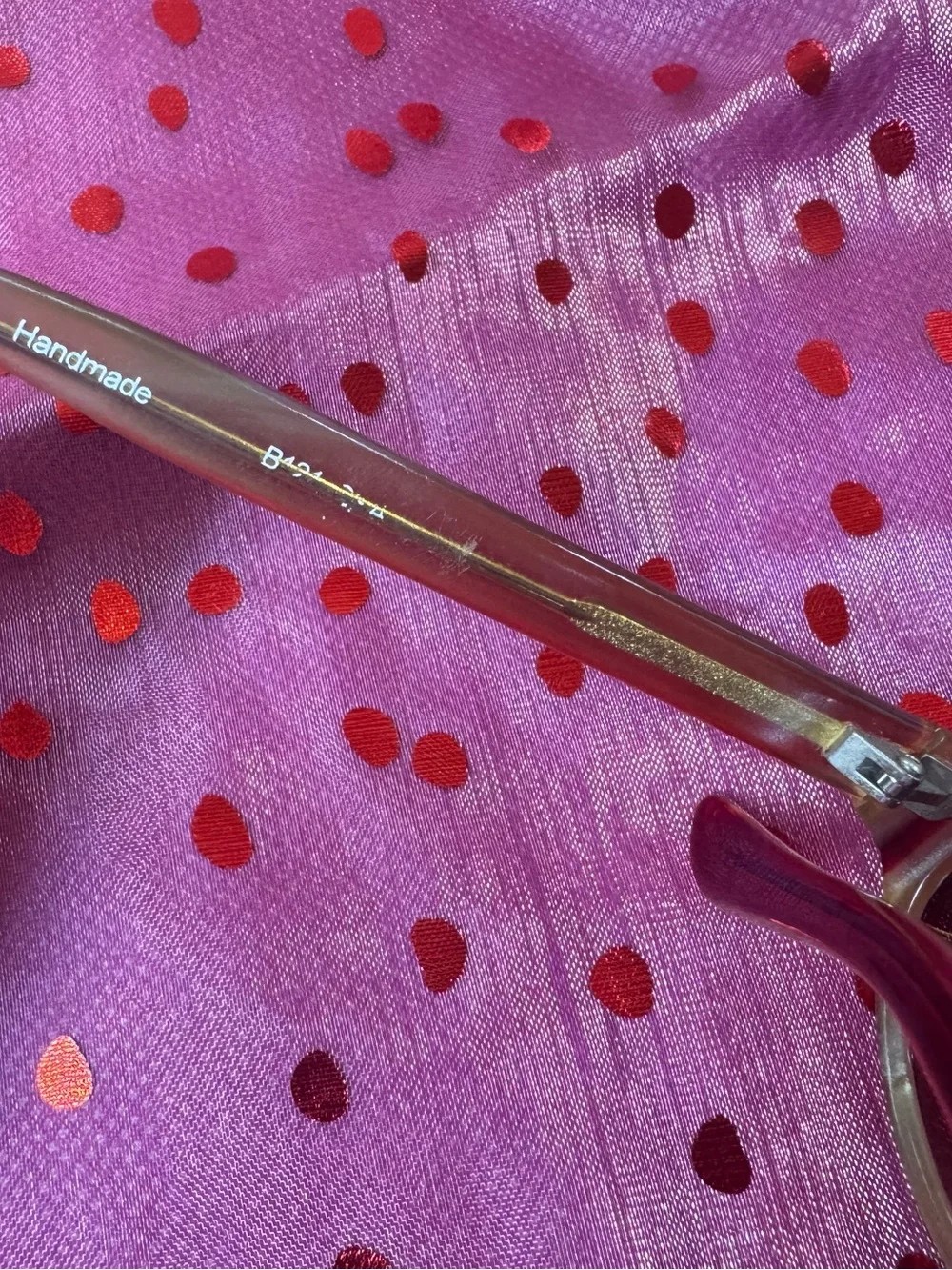 BCBGMaxAzria Red Cat-Eye Sunglasses